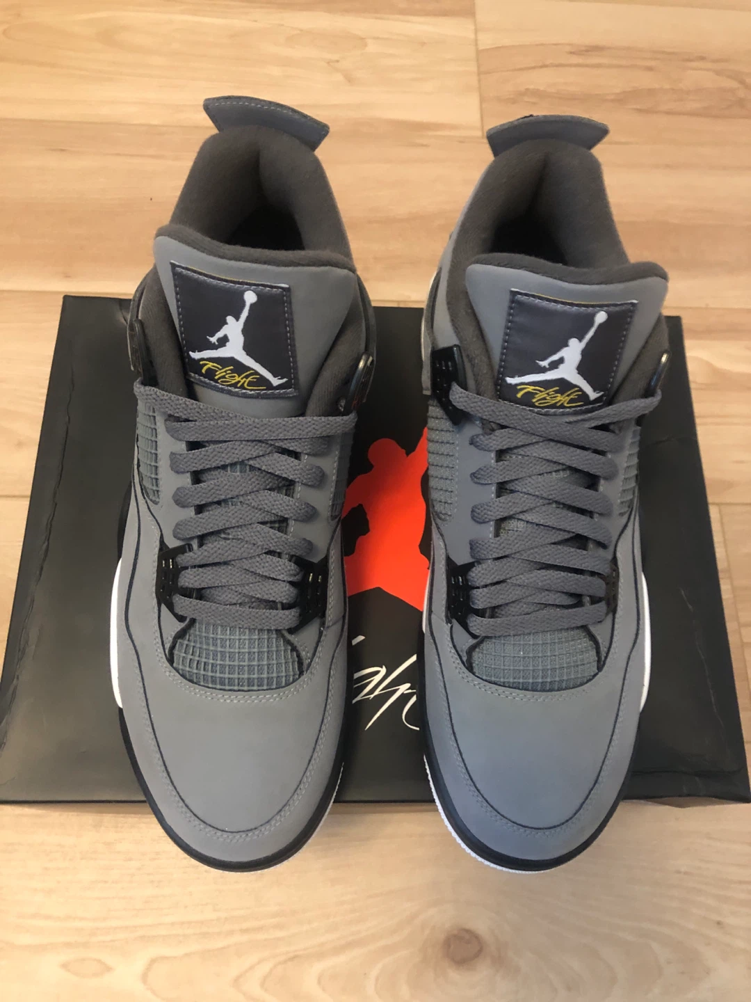 Jordan 4 Cool Grey Sz 13