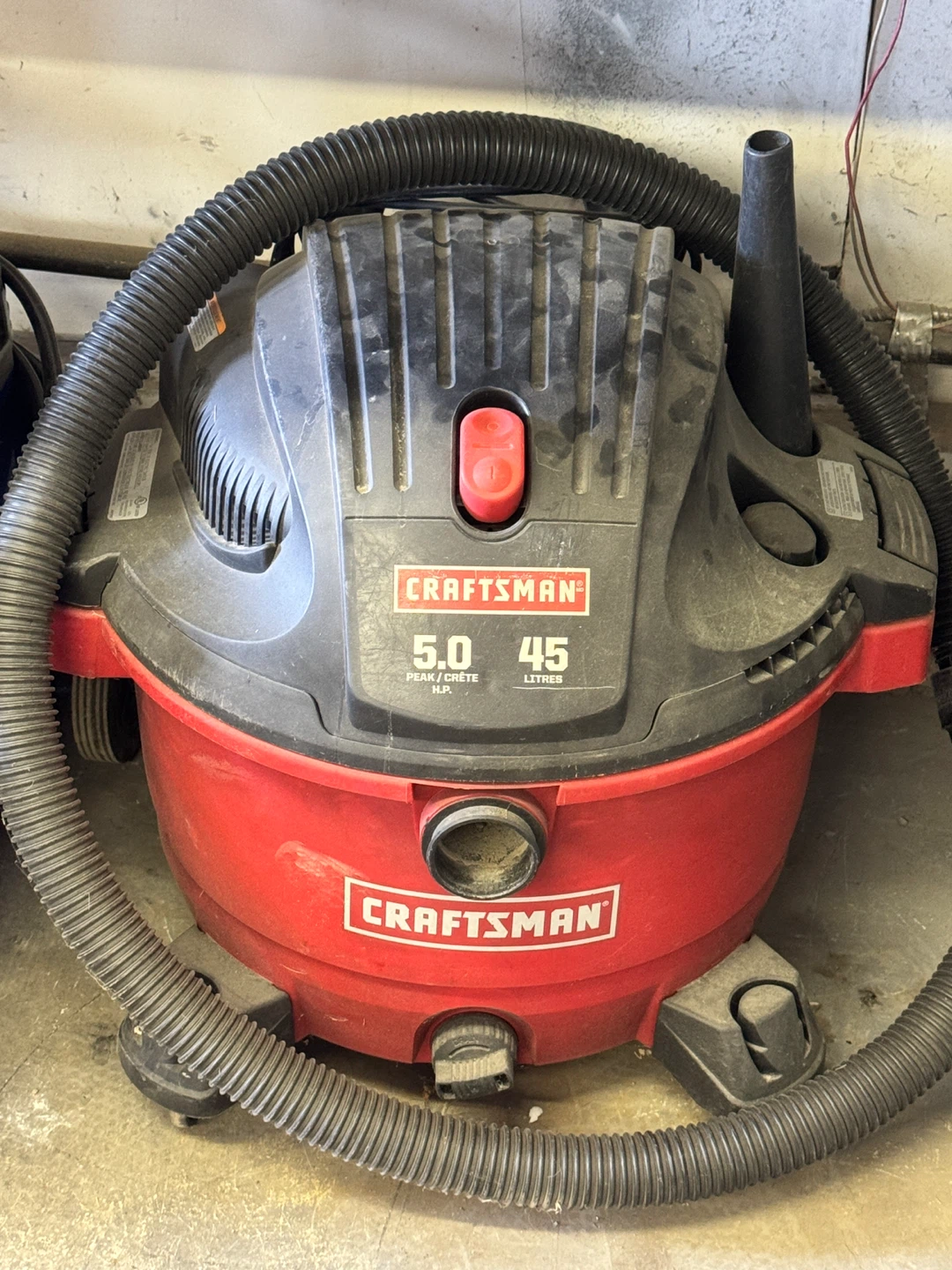 Craftsman 5.0 Peak HP Wet/Dry Vac