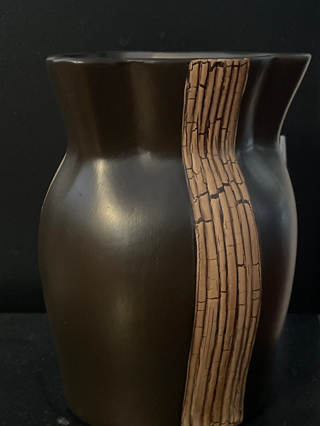 NEW Ceramic Vase with Textured Detail - photo 3