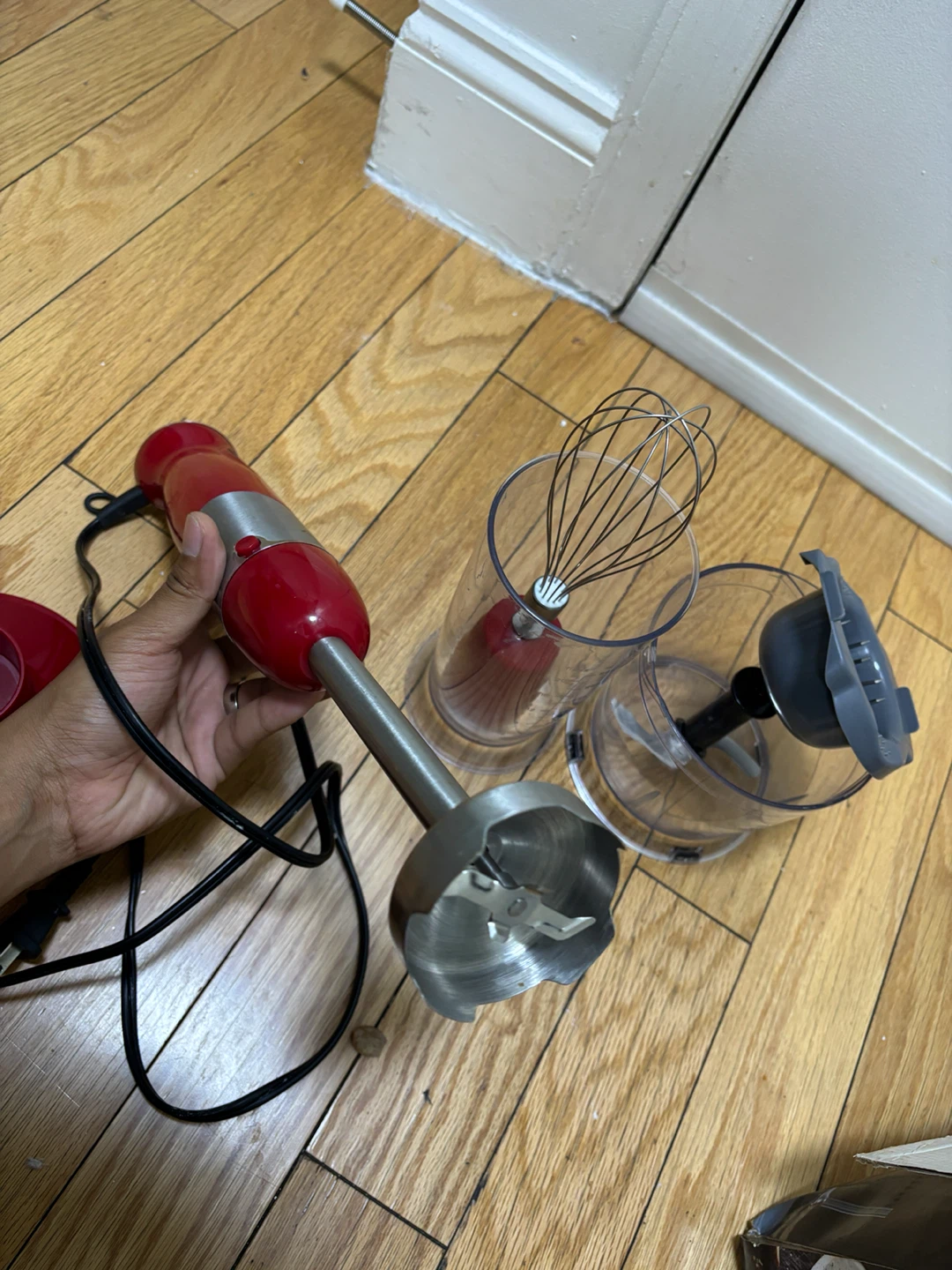ABUIER Immersion Blender with Whisk and Chopper Attachment - photo 4