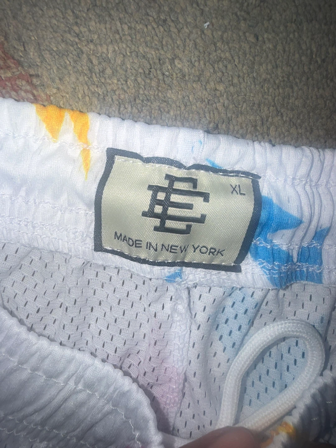 ERIC EMMANUEL X BAPE EE BASIC SHORTS - photo 4