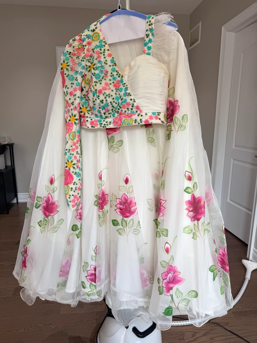 Women's Embroidered Lehenga Choli Set