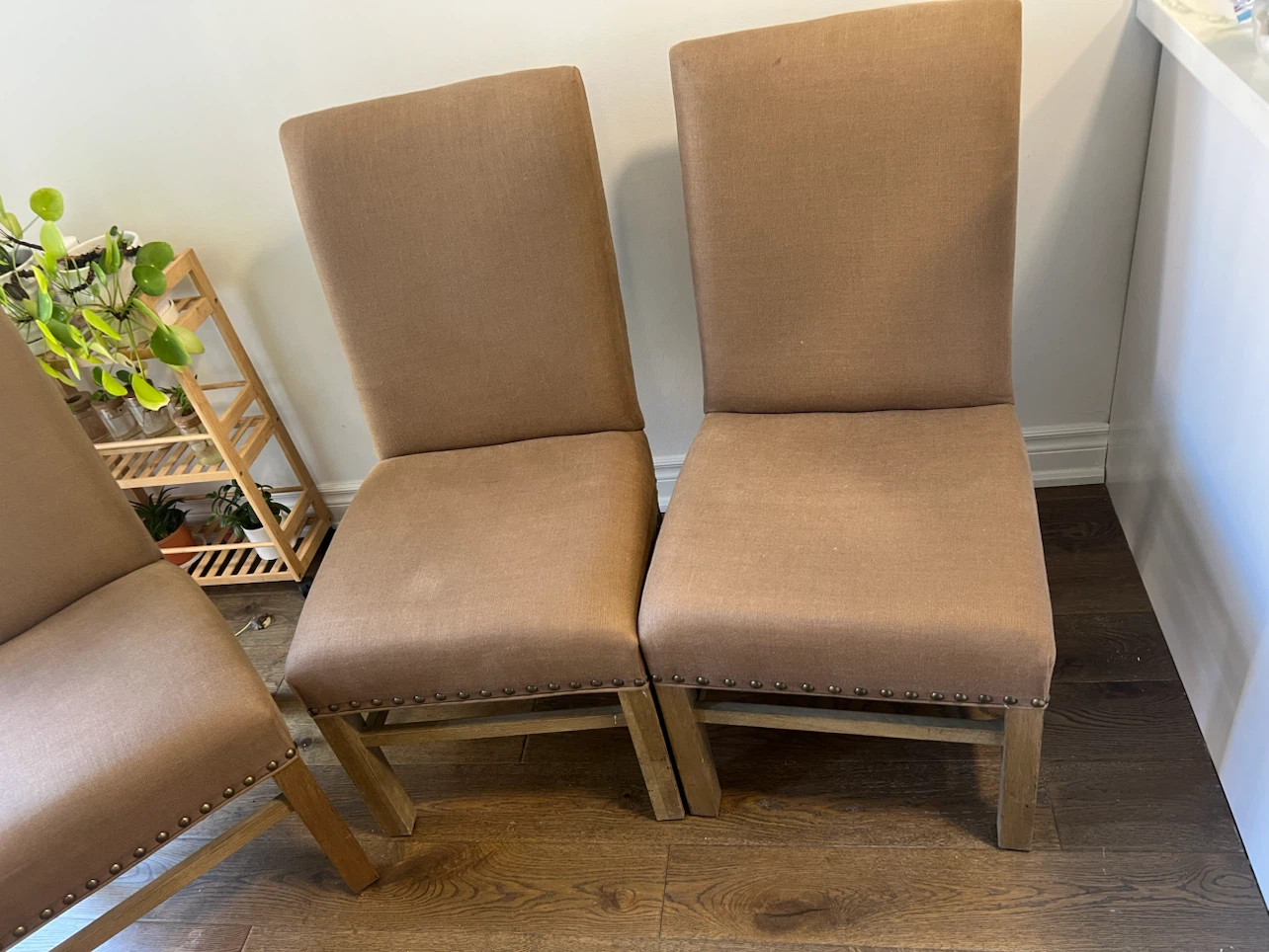 Set of 4 Restoration Hardware Dining Chairs - photo 4