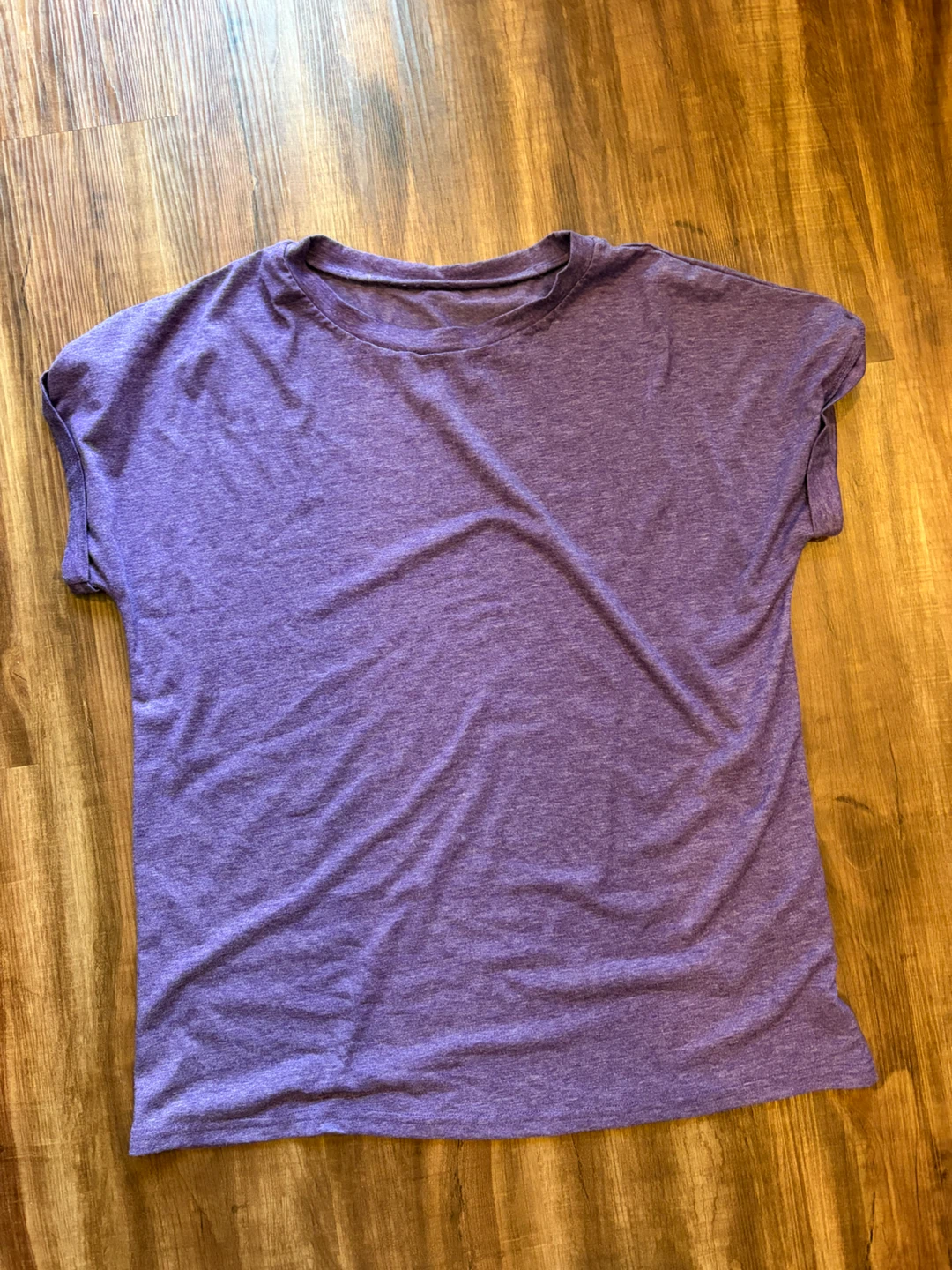 Women’s large purple t-shirt