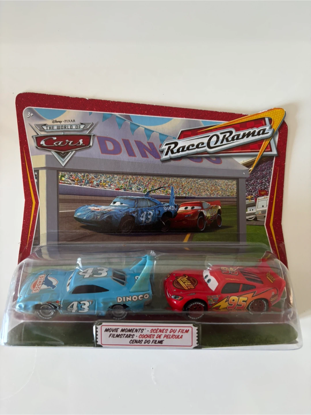 Disney Pixar Cars Movie Moments - Dinoco and Lightning McQueen