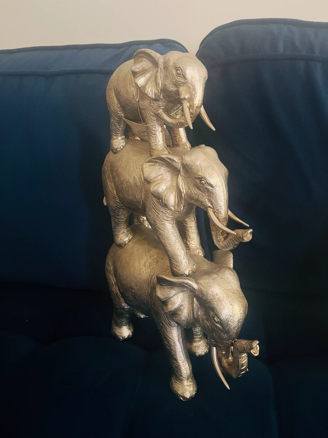 Stacking Elephant Decorative Figurine