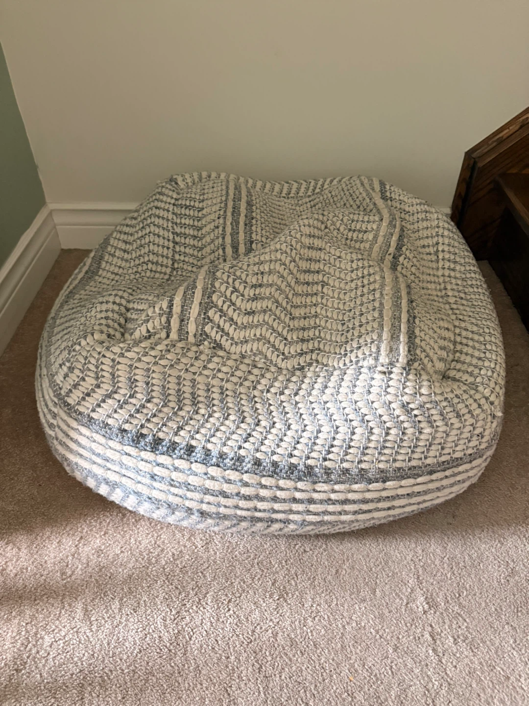 Woven Bean Bag Chair