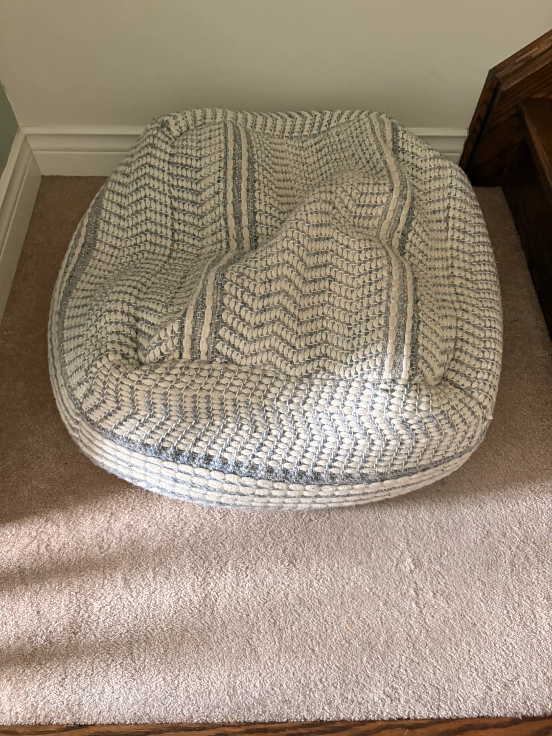 Woven Bean Bag Chair - photo 2