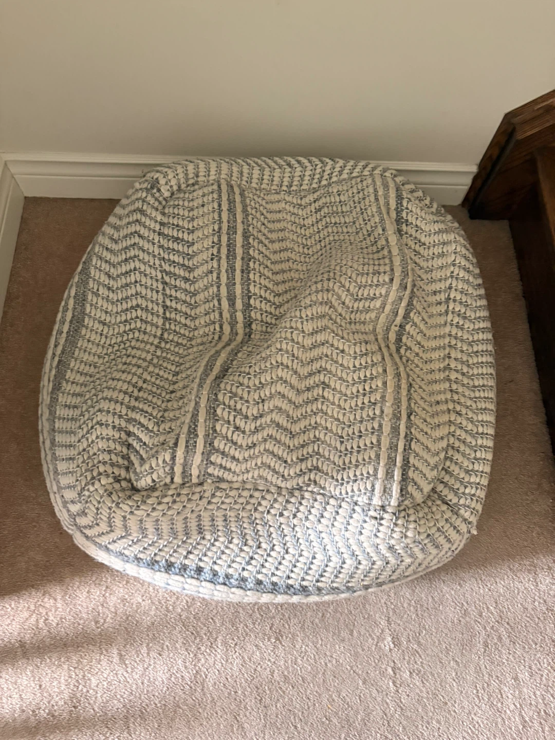 Woven Bean Bag Chair - photo 3