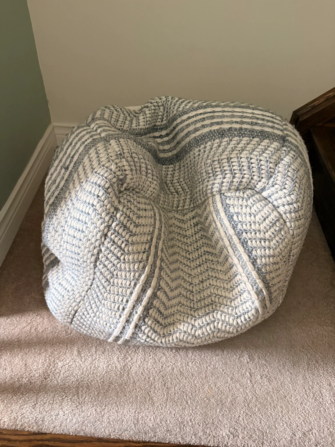 Woven Bean Bag Chair - photo 5