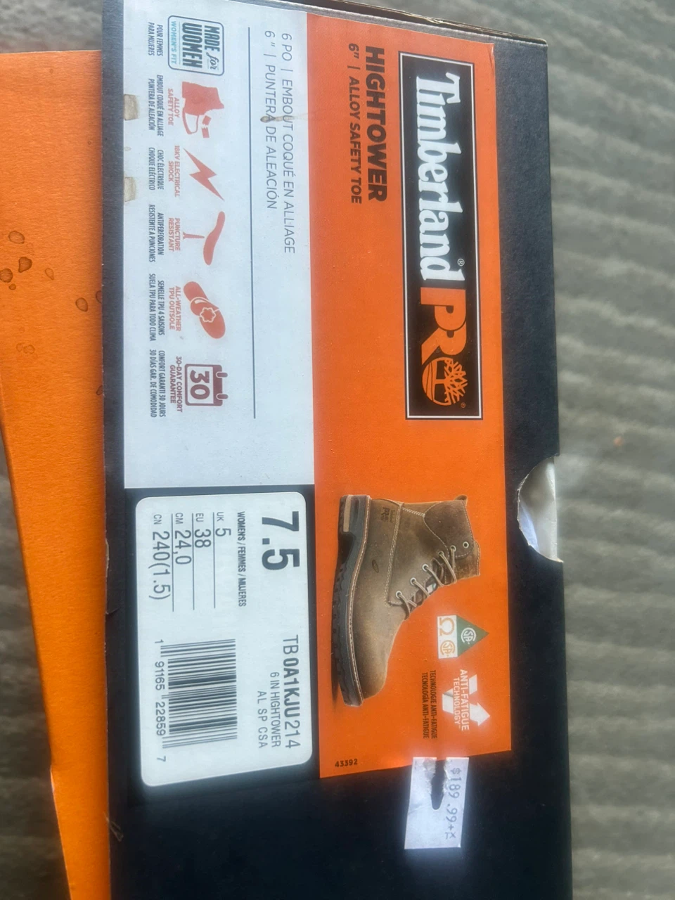 Timberland PRO Hightower 6" Alloy Safety Toe Boots - photo 4