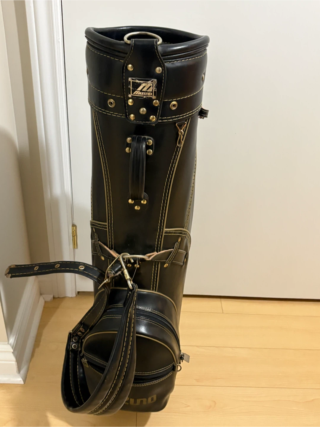 Mizuno Black Leather Golf Bag - photo 2