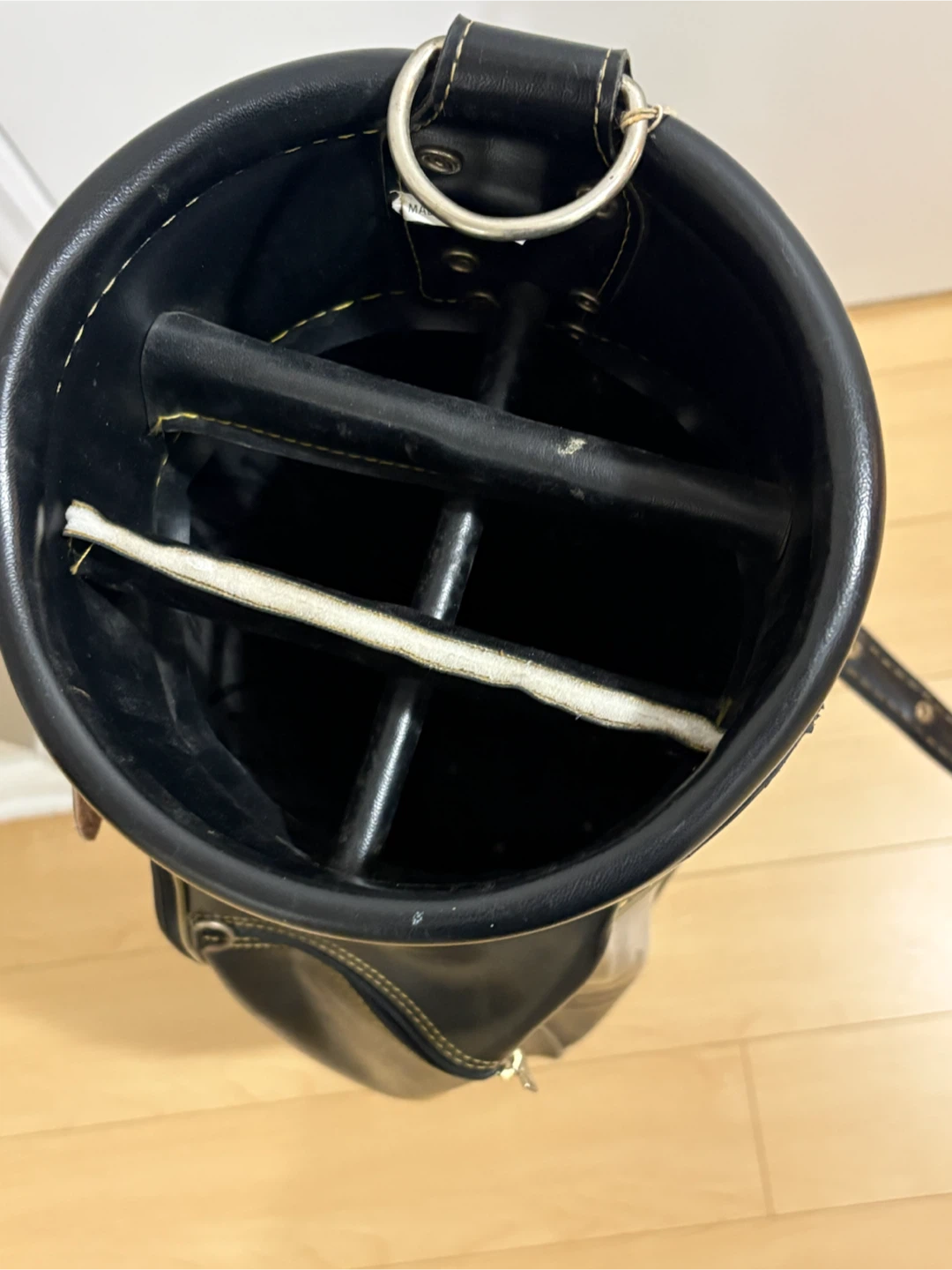 Mizuno Black Leather Golf Bag - photo 3