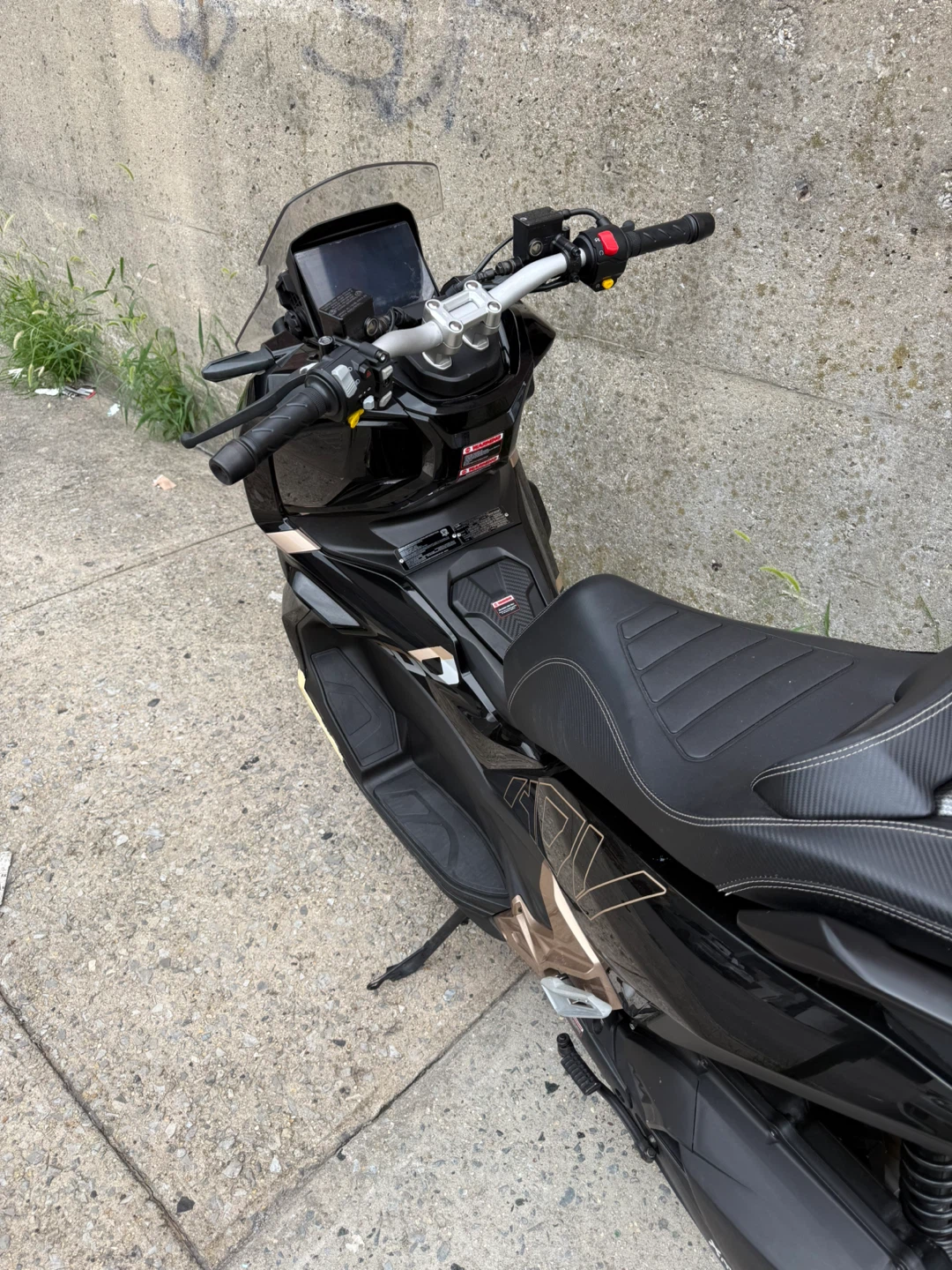 Bici scooter negra - photo 2