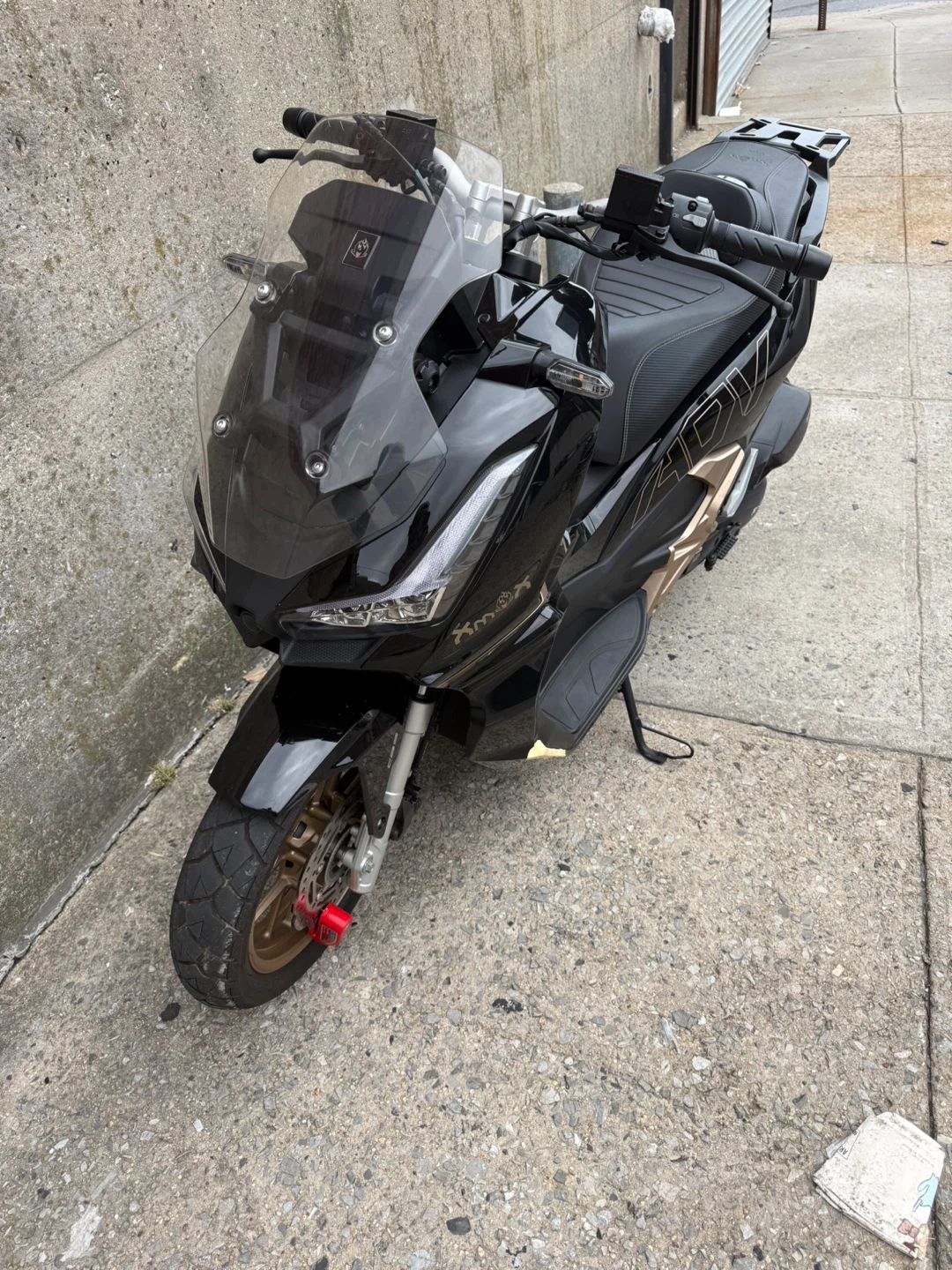 Bici scooter negra - photo 3