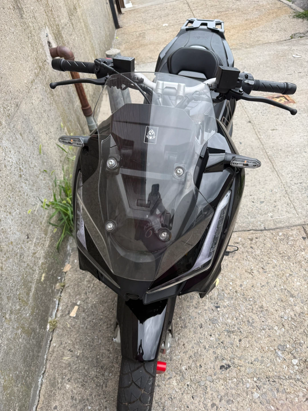 Bici scooter negra - photo 4
