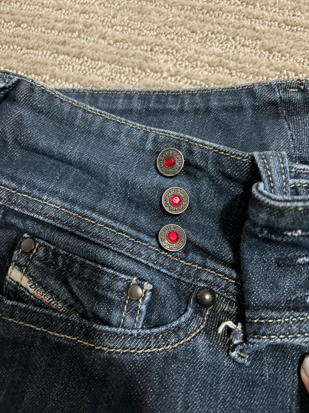 Diesel denim jeans vintage y2k - photo 3