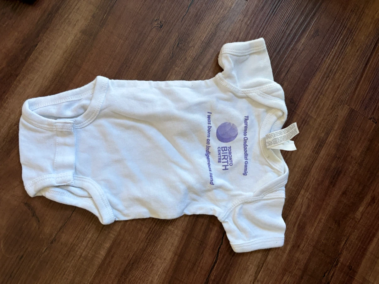 Toronto birth centre body suit
