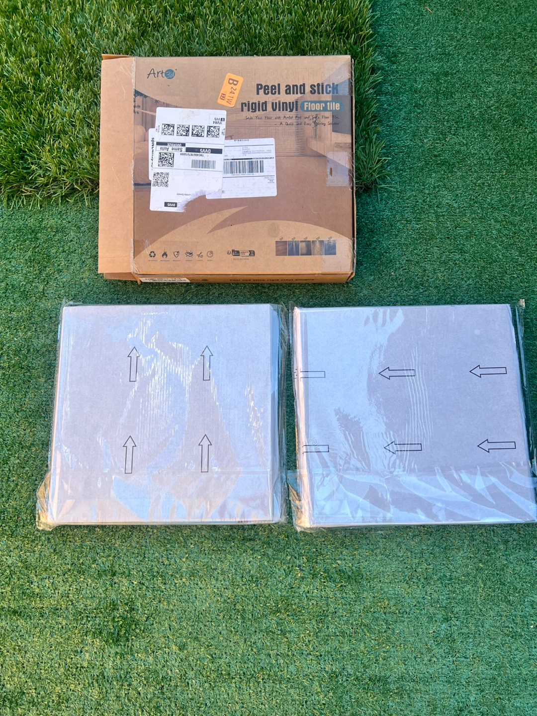 Art Peel and Stick Rigid Vinyl Floor Tile - photo 2