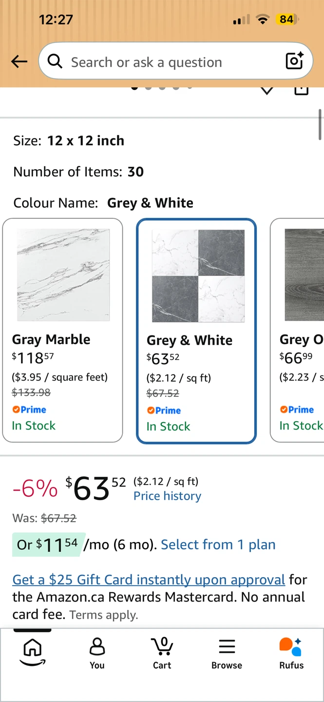 Art Peel and Stick Rigid Vinyl Floor Tile - photo 3