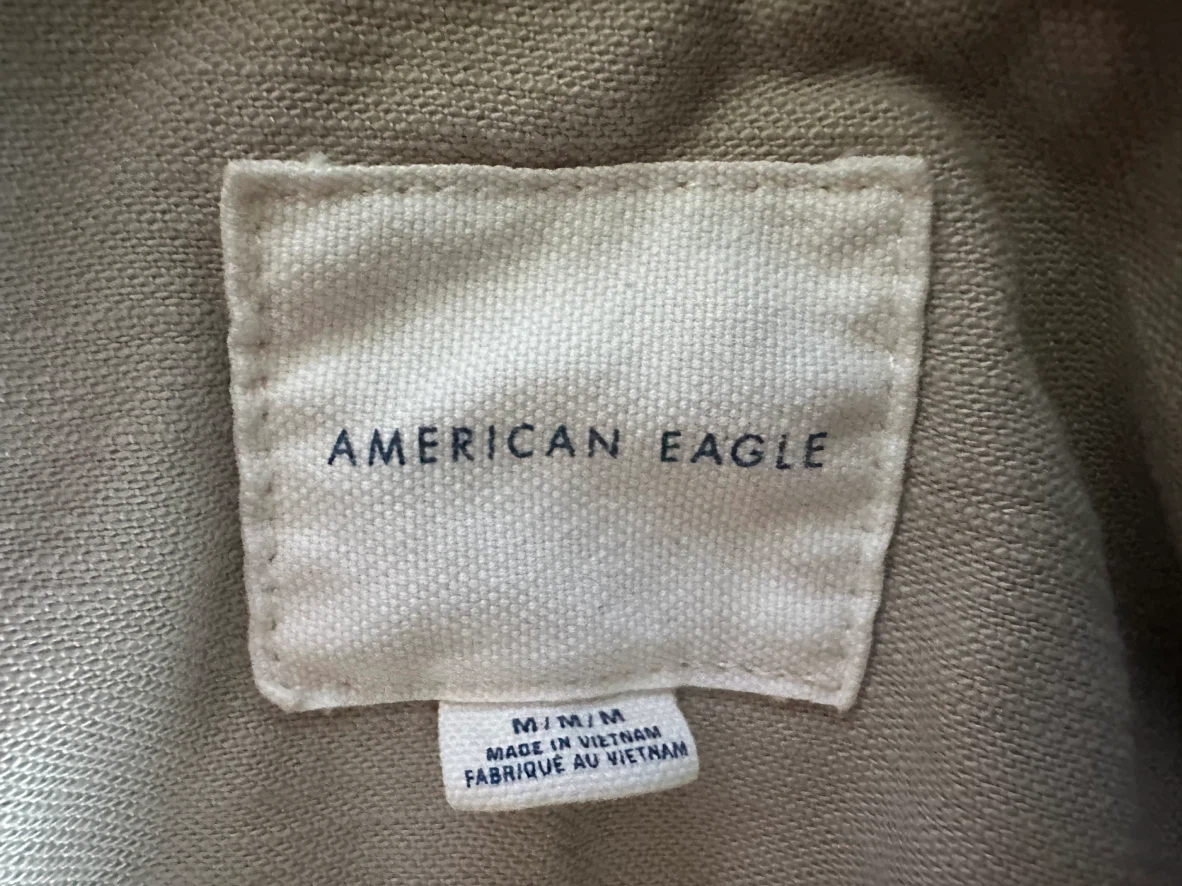 American Eagle Button-Up Shirt