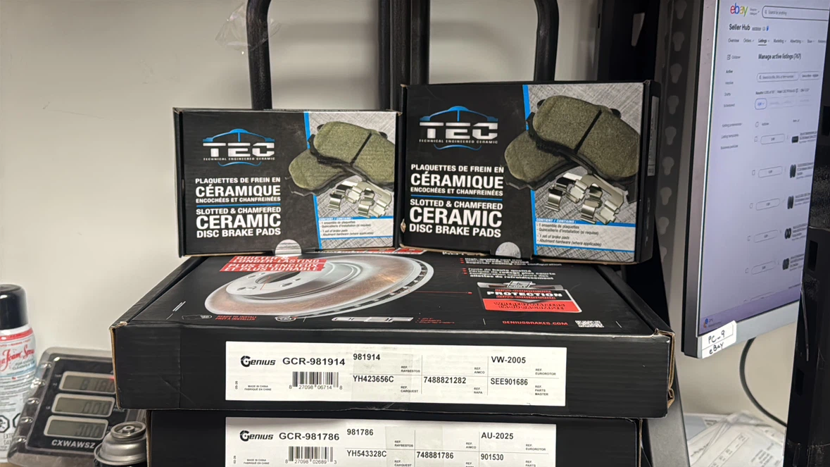 TEC Ceramic Disc Brake Pads & Genius Brake Rotors - photo 2