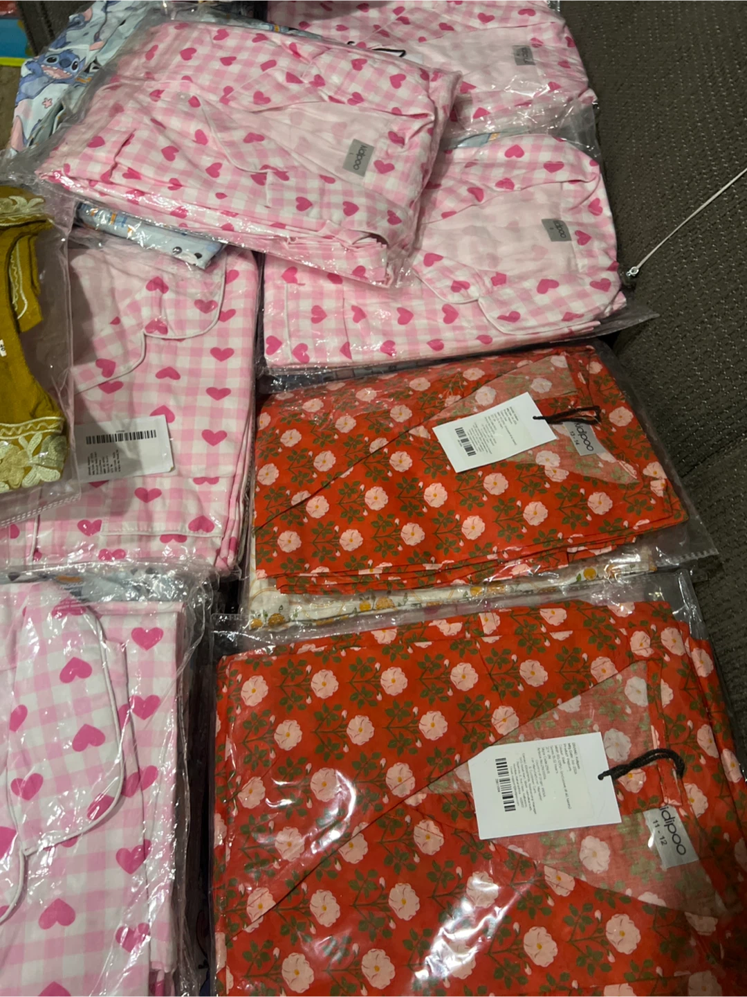 Pure Cotten Pj Sets for kids and adults
