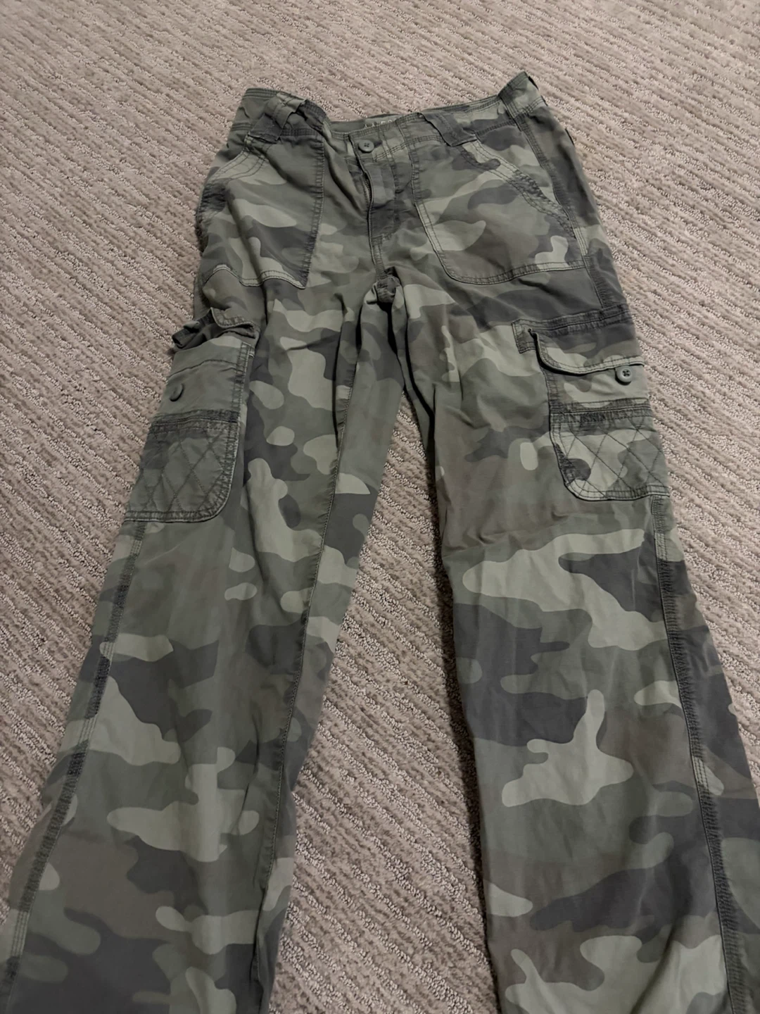 American Eagle Camo Cargo Pants
