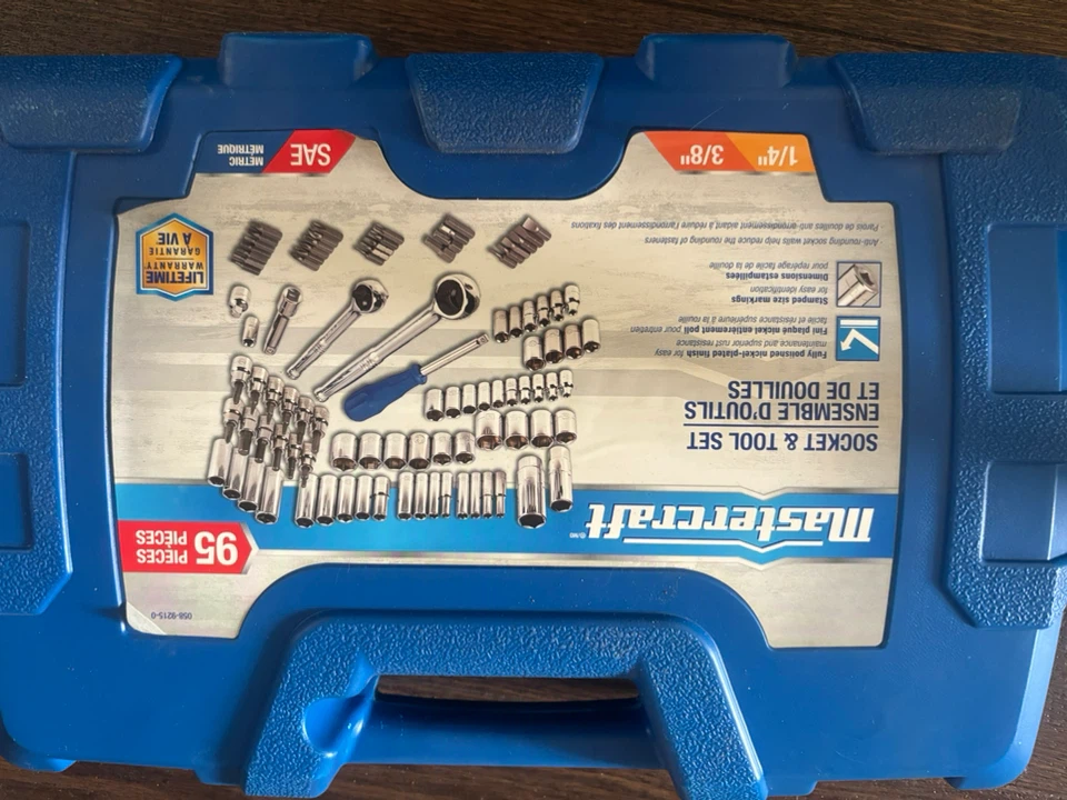 Mastercraft Socket & Tool Set 95 Piece - photo 3