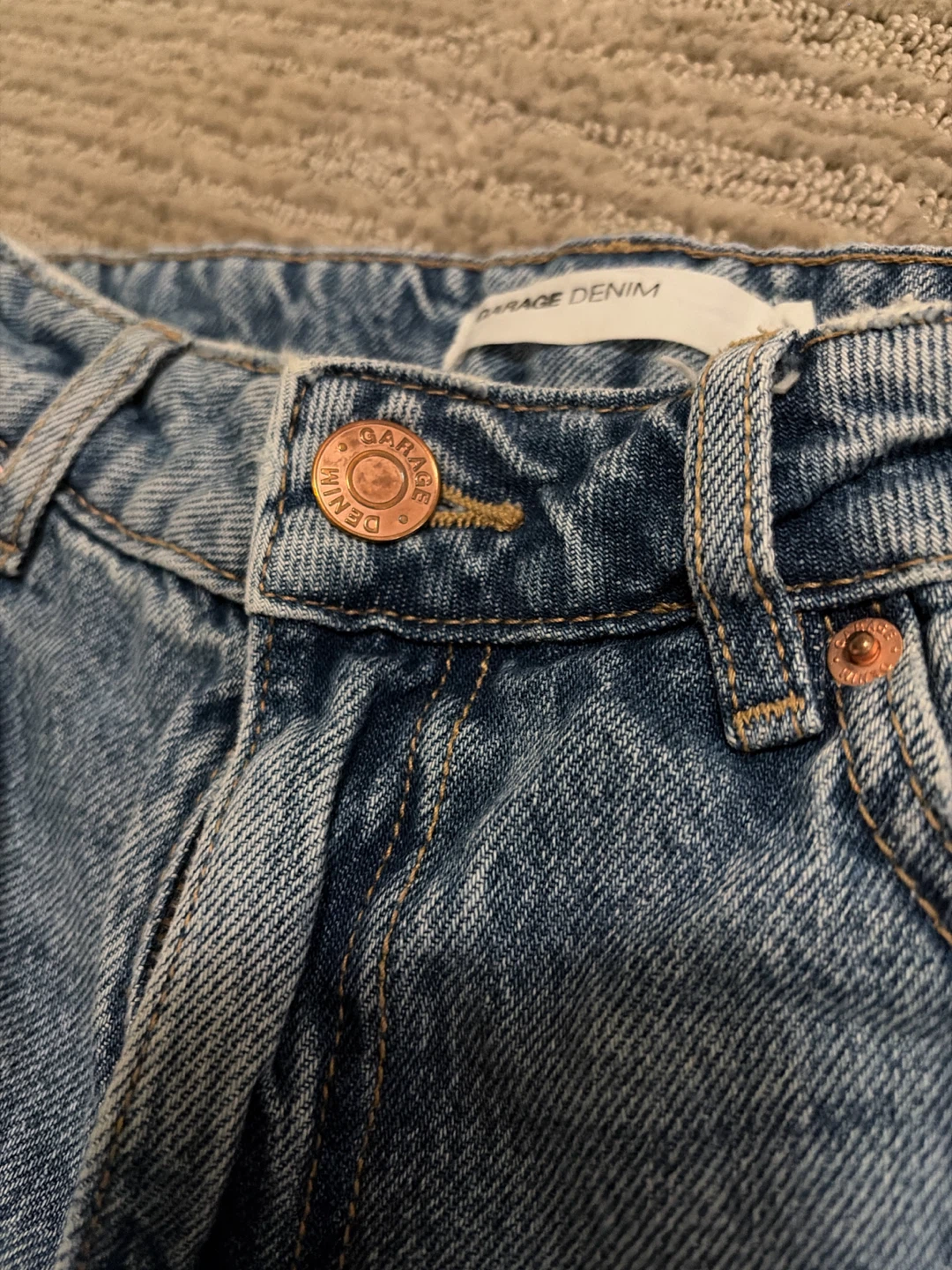 Garage Denim Cut-Off Shorts - photo 4
