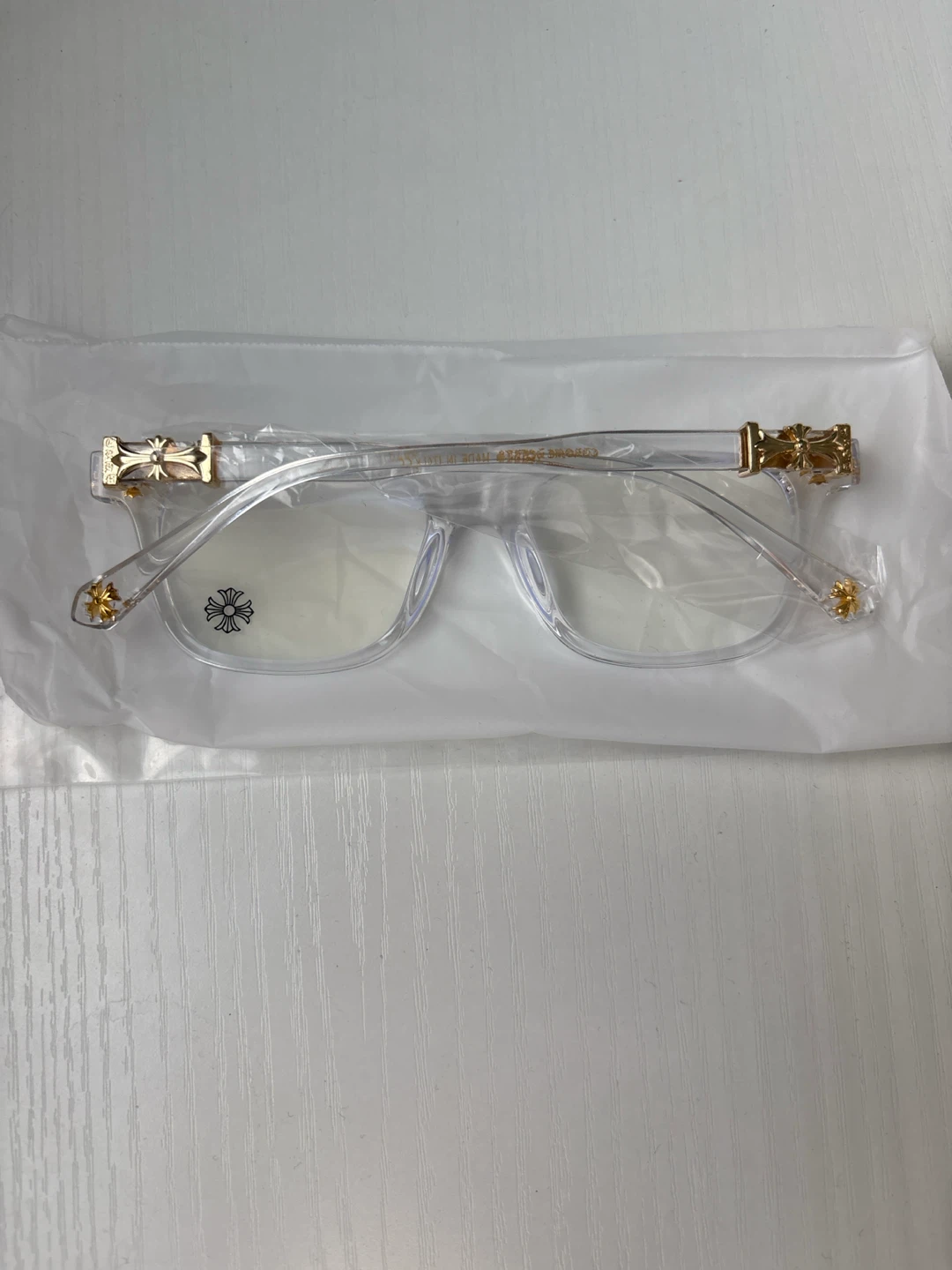 Chrome Hearts Glasses ( Clear gold) - photo 2