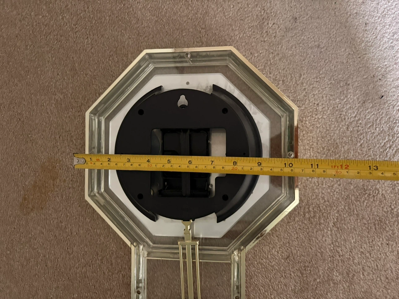 Cardinal Octagonal Pendulum Wall Clock - photo 4