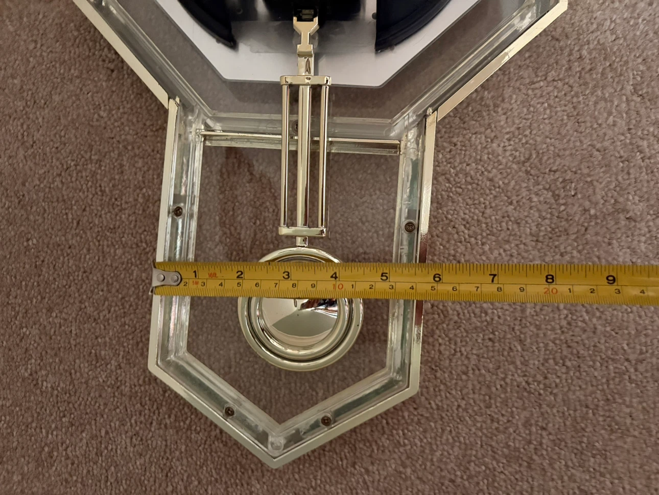 Cardinal Octagonal Pendulum Wall Clock - photo 5