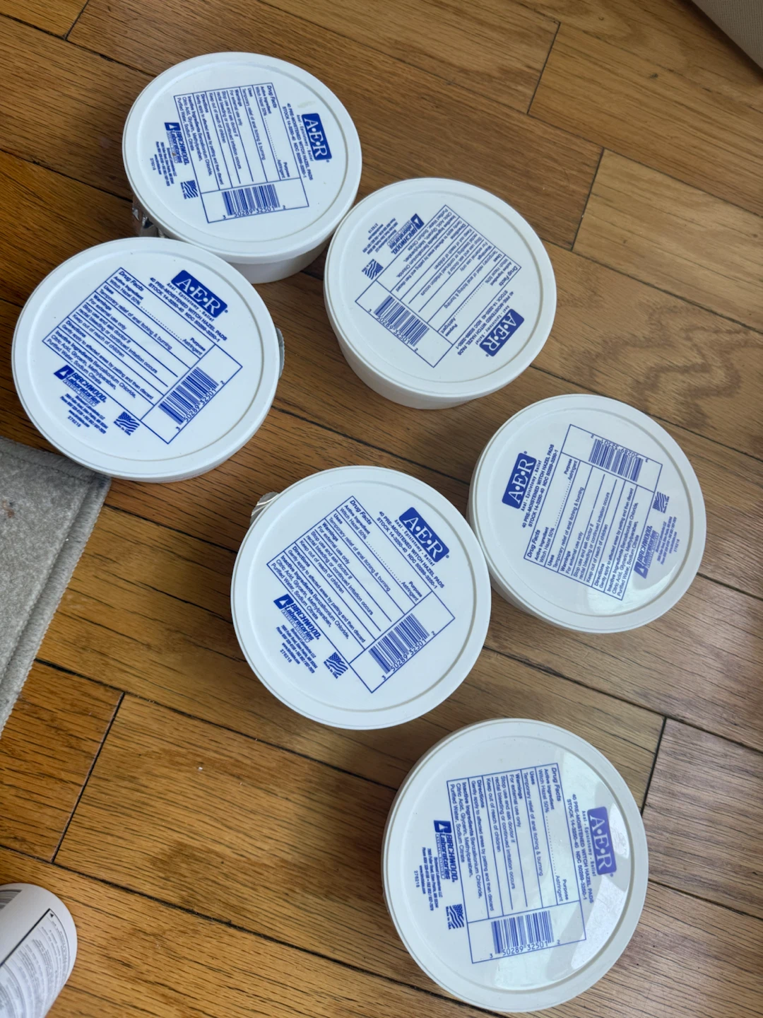 A.E.R. Anti-Episiotomy Witch Hazel Pads (6 Pack) - photo 3