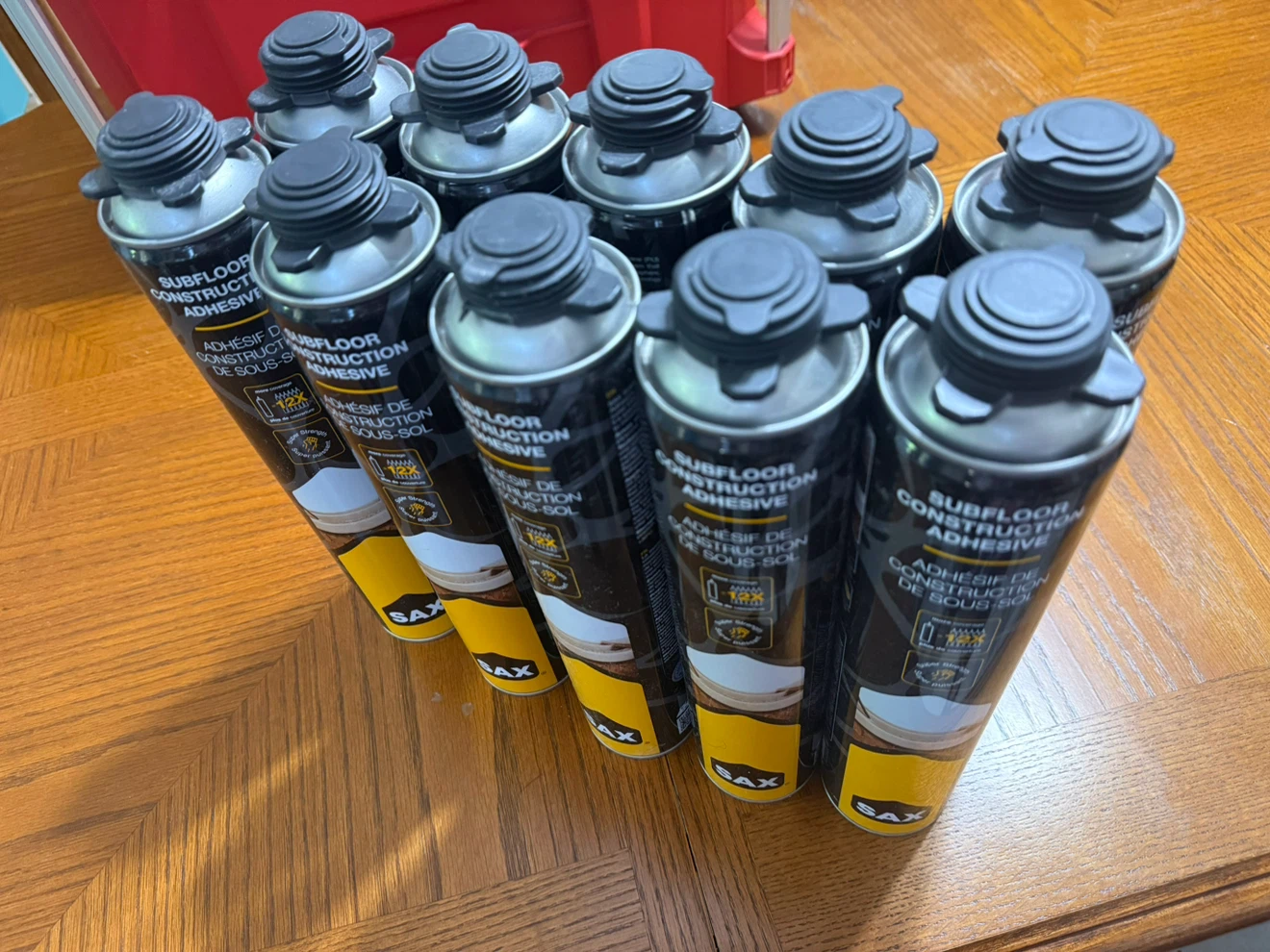 New SAX Subfloor Construction Adhesive $10each - photo 4