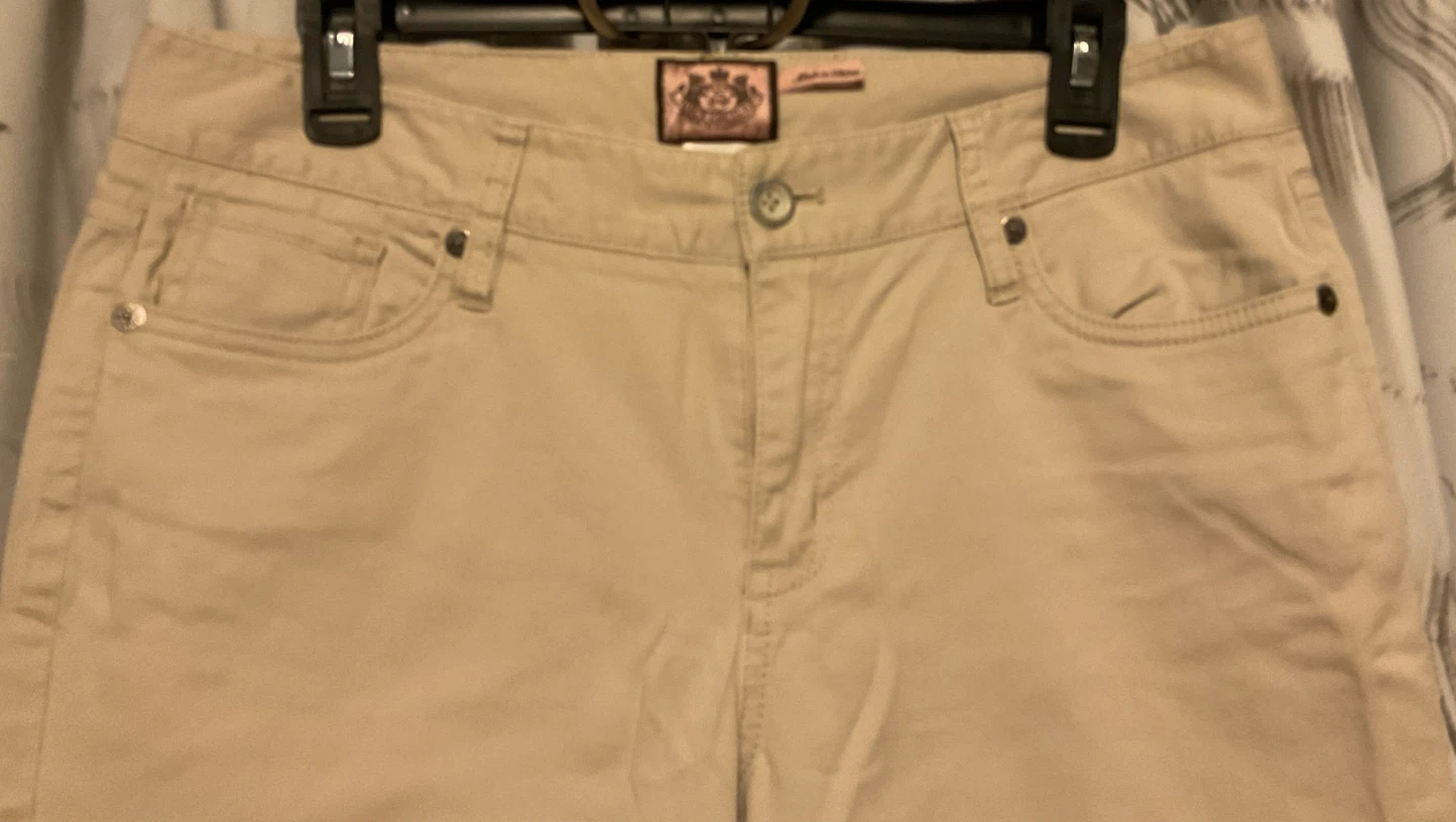 Juicy Couture Women's Khaki Pants Size 8 - photo 2