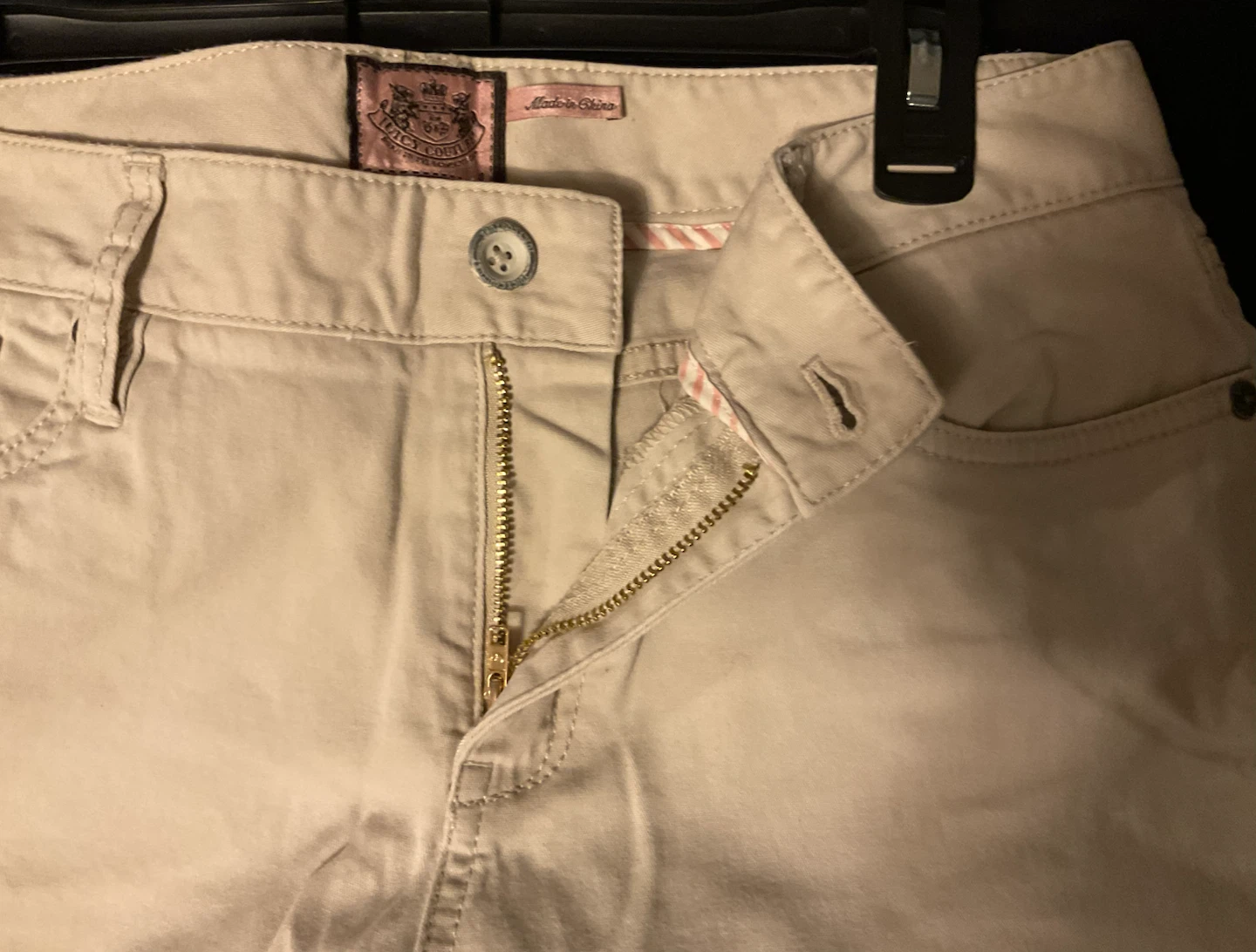 Juicy Couture Women's Khaki Pants Size 8 - photo 4