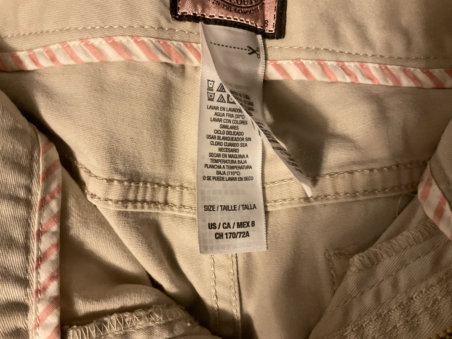 Juicy Couture Women's Khaki Pants Size 8 - photo 5
