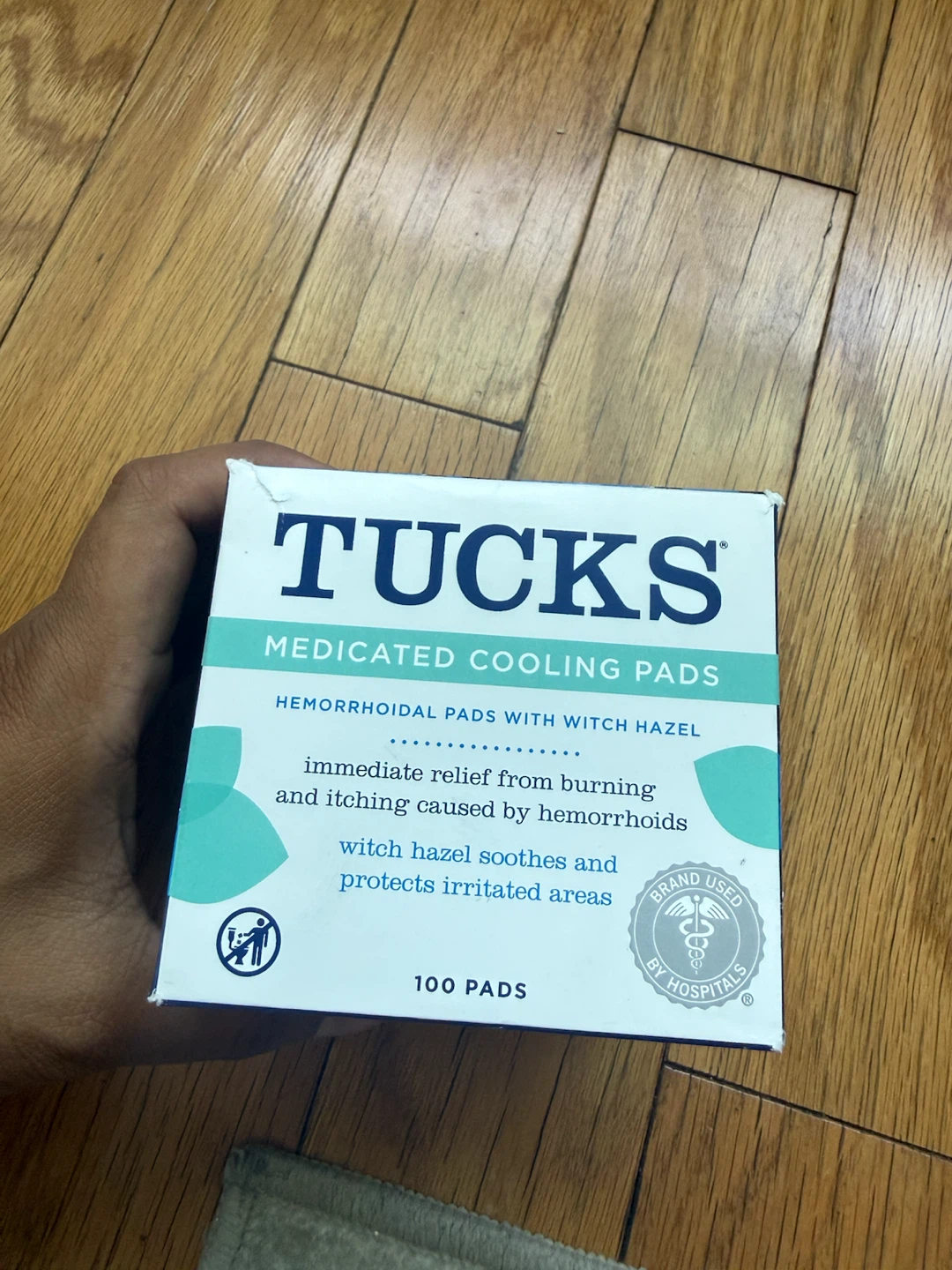 Tucks Medicated Cooling Pads with Witch Hazel - photo 2