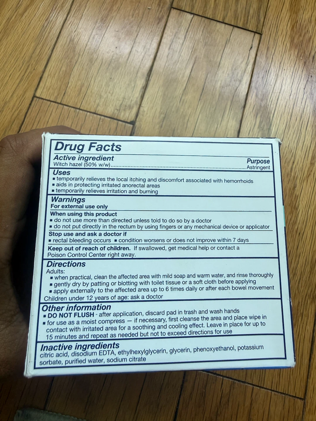 Tucks Medicated Cooling Pads with Witch Hazel - photo 4