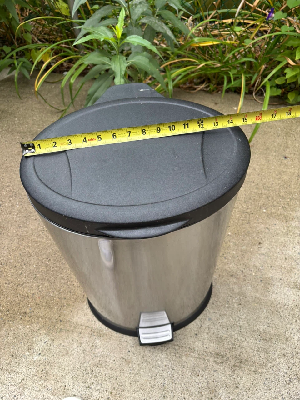 Stainless Steel Pedal Bin - photo 2
