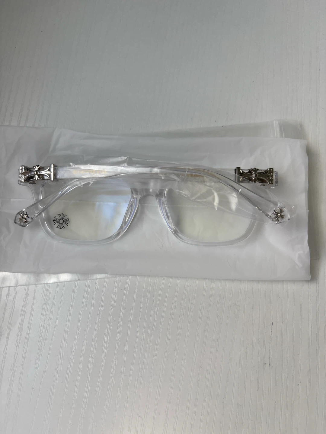 Chrome Hearts Glasses (Clear Silver - photo 2