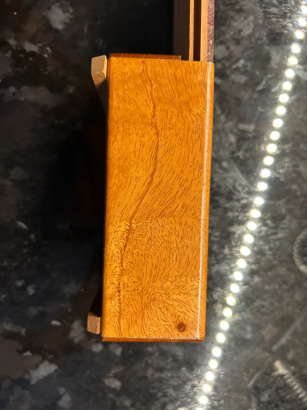 Handmade Wooden Puzzle Box/ Trinket box - photo 2