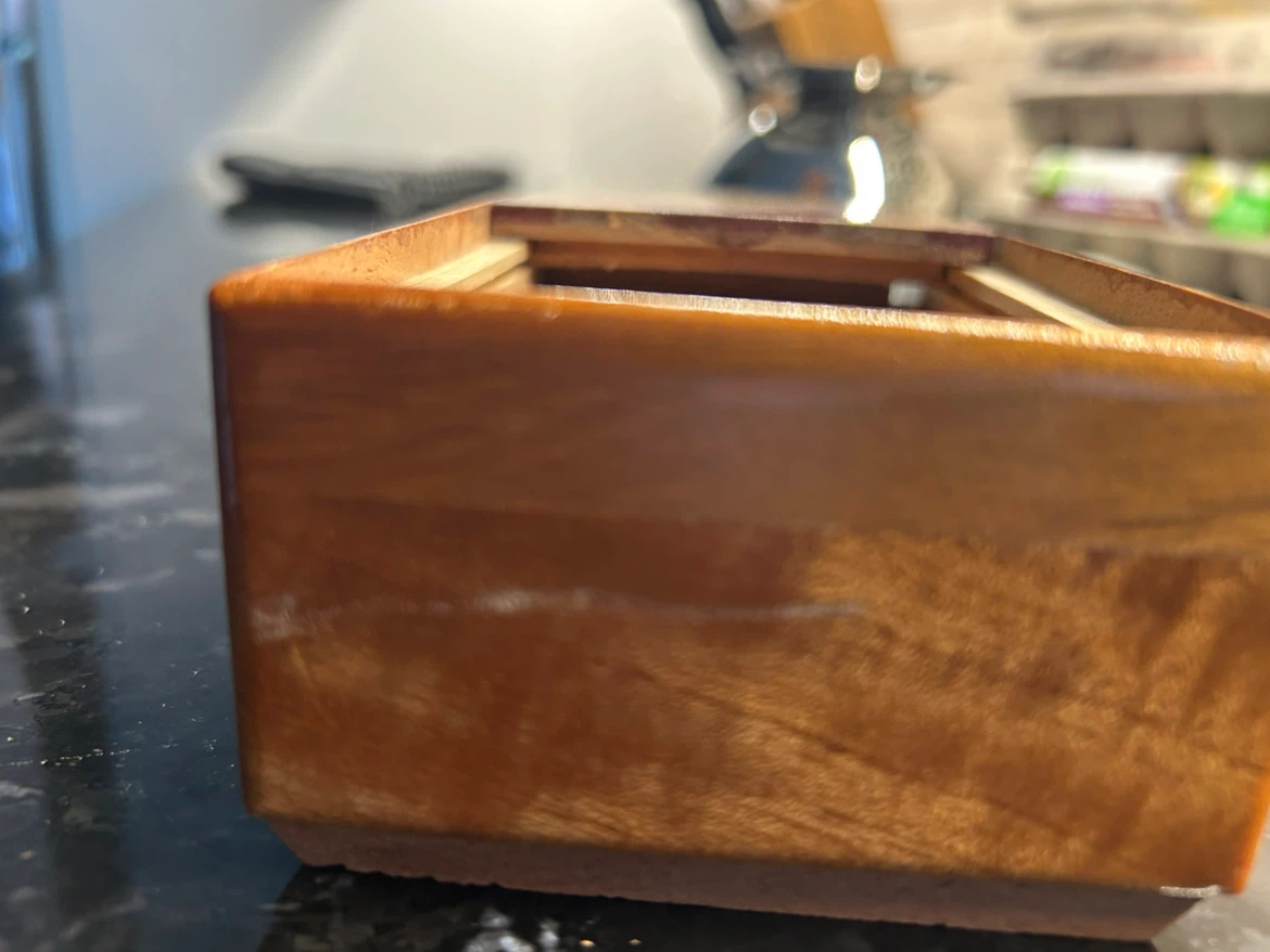 Handmade Wooden Puzzle Box/ Trinket box - photo 3