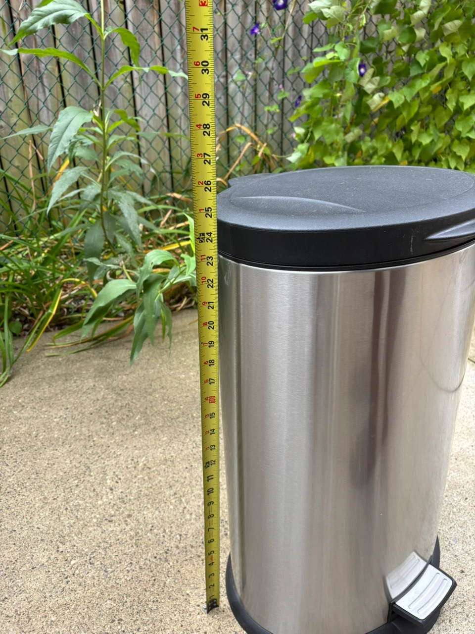Stainless Steel Pedal Bin - photo 3