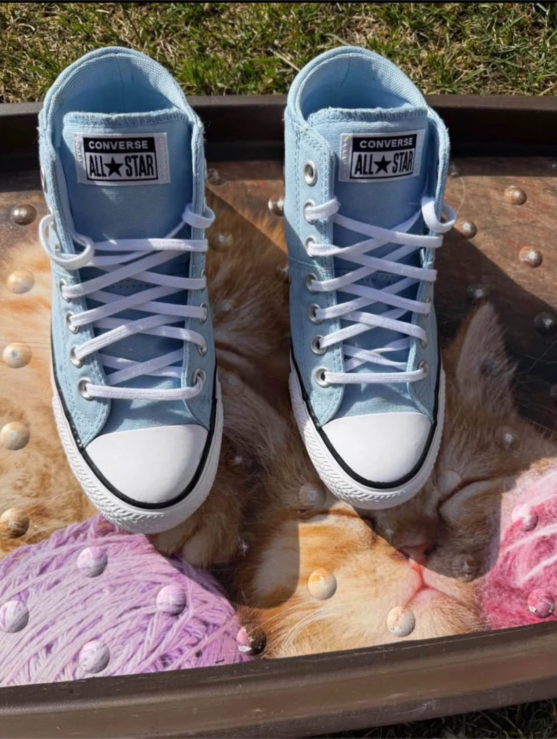 Converse All Star Sneakers – Light Blue Size 7