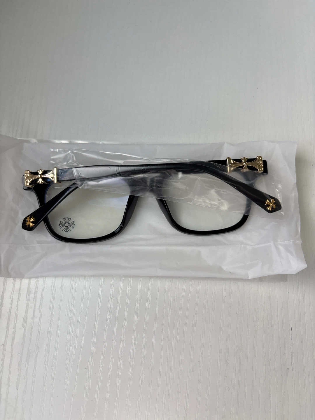 Chrome Hearts Glasses (Black Gold) - photo 2