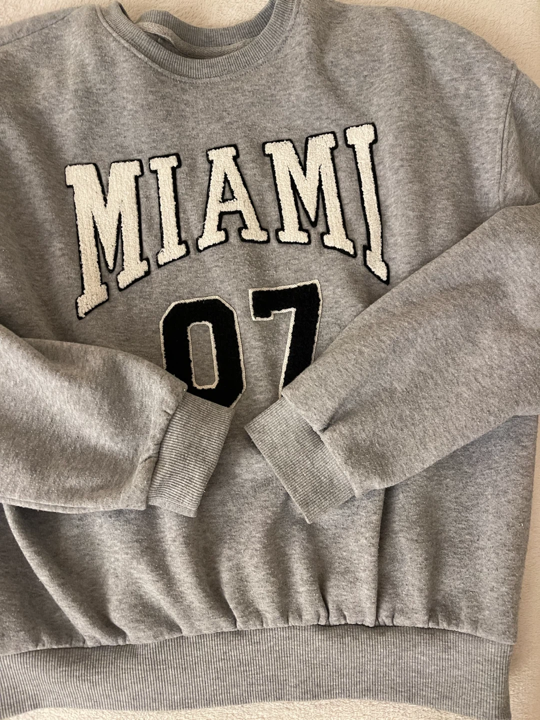 miami 07 crewneck sweatshirt