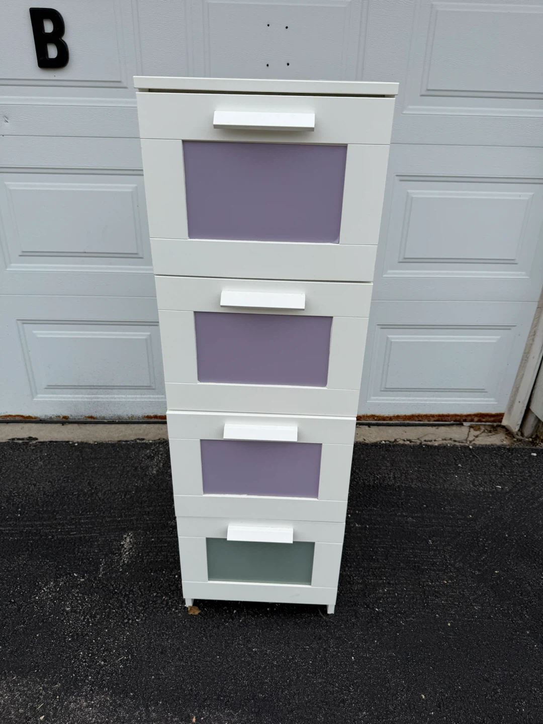 IKEA White 4-Drawer Tall Storage Unit