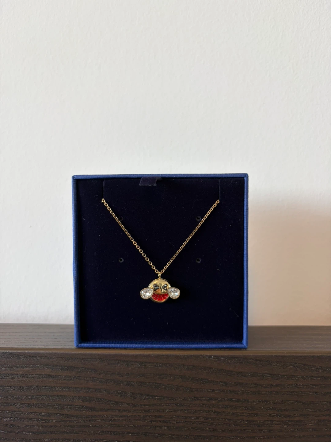 Swarovski Humorist "XD" Pendant Necklace – With Box - photo 2